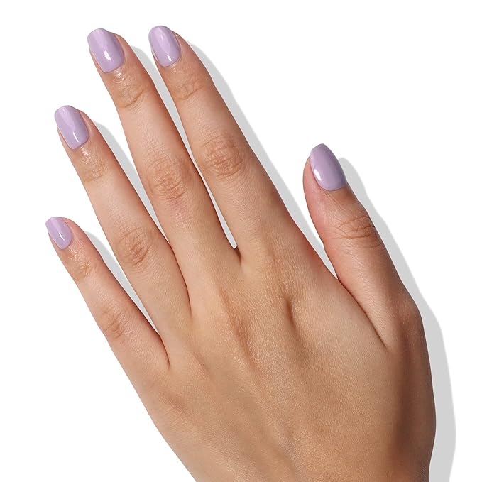 LONDONTOWN lakur Nail Polish - Chip-Resistant, Non-Toxic, Conditions & Hydrates Nails | Glossy Muted Purple, Honey Lavender, .40 fl oz