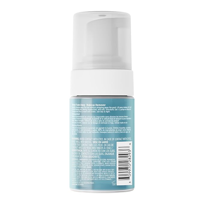 Almay Foam Away Makeup Remover, 100, 2.87 fl oz