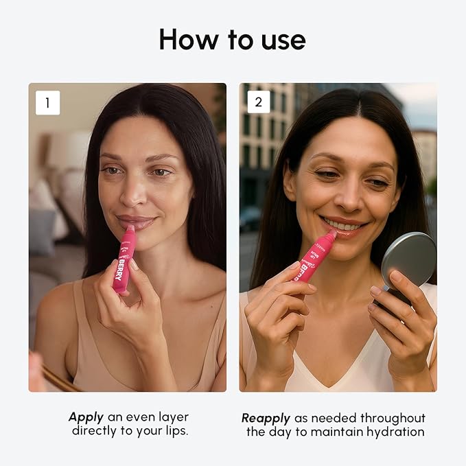 MAREE Lip Balm Hydrating – Lip Moisturizer For Very Dry Lips – Balsamo Labial Hidratante de Labios