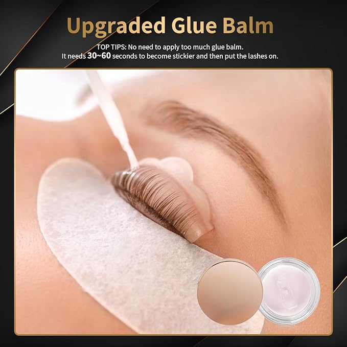 Lash Lift Kit by DONG RHYME - Professional Eyelash Perm Kit Sturdy Result, Small Disposable Packages(5 Pcs) Eyelash Lift Kit with Harmless Ingredients, Newbie Friendly Brow lamination Kit at Home Use