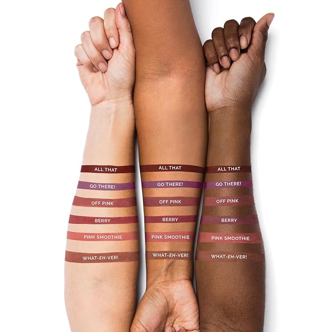 OFIR Longwear Demi-Matte Lip Pencil | Smudge-Proof, Easy Glide, Hydrating, Long-Lasting Color | What eh-ver! - Nude Brown Lip Liner Pencil | 0.042 OZ