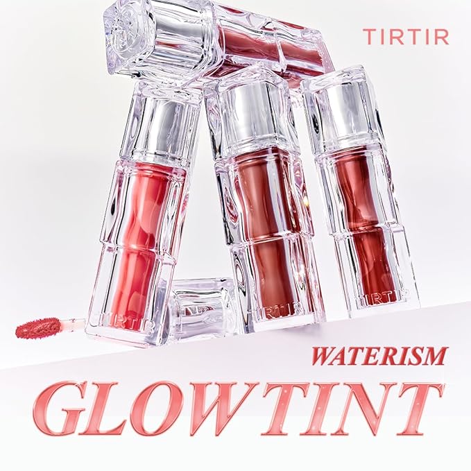 TIRTIR Waterism Tinted Lip Gloss #05 Scotch Shot, 0.14 Fl Oz – Kiss Ready Lipgloss, 12H Long Lasting Non Sticky Natural Tinted Glow Korean Multiuse Cheek and Lip Tint for Women gift