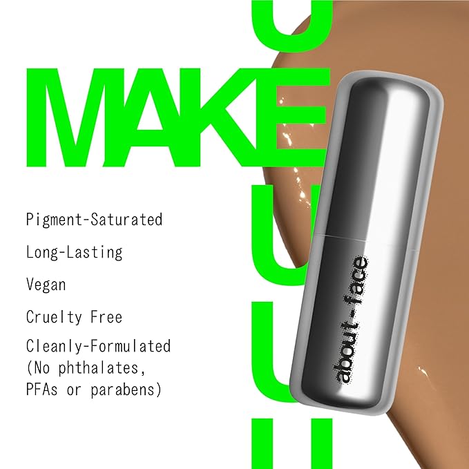 about-face Beach Freak Bronzer Stick Tan Lines– Ultra-Creamy, Vegan Bronzer & Contour Stick with Skincare Benefits – Dewy Finish – Hydrating Formula with Daikon Seed Extract – Fair