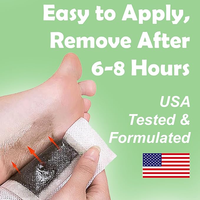 Dr. Entre's Foot Pads: 20 Pack of Turmeric & Ginger Premium Pads to Feel Better, Sleep Better & Relieve Stress | Organic Foot Patches