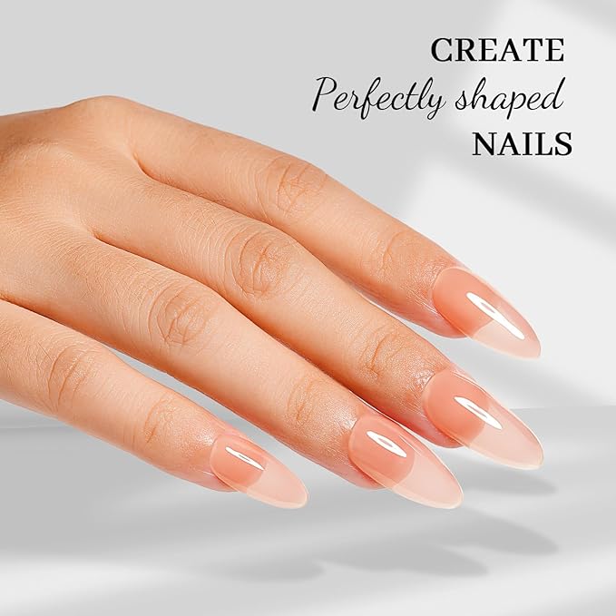 Nicedeco Hema Free Builder Nail Gel Polish 15ML - Cruelty Free Vegan 8 in 1 Builder Gel Strengthener Extension