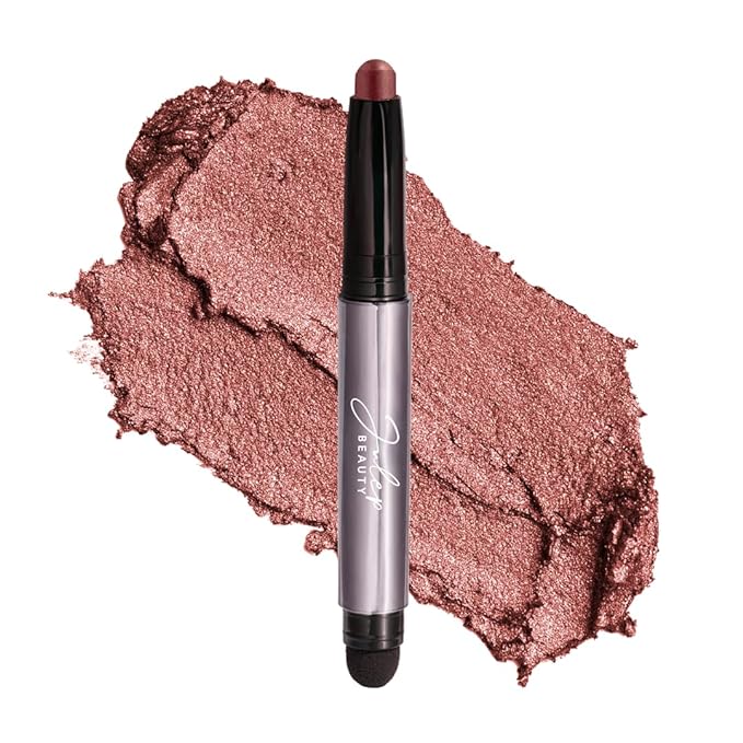 Julep Eyeshadow 101 Cream-to-Powder Waterproof Shadow Stick – Red Wine Shimmer – Long-Lasting, Crease-Proof, Warm Red Shimmer Cream Eyeshadow with Built-in Smudger
