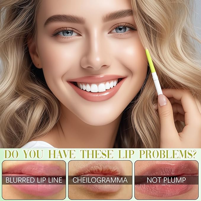 Invisible Extreme Plumping Lip Liner, Invisible Lip Liner Plumper, Suitable for All Skin Tones,1pc
