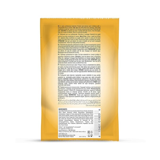 GK HAIR Deep Conditioner Hair mask For Damage Hair Pack of 2 (0.67 Fl Oz/20ml) Intense Hydrating Repair Treatment Mask for Dry Color Treated Frizzy Hair Restoration Formula with JOJOBA Seed Oils