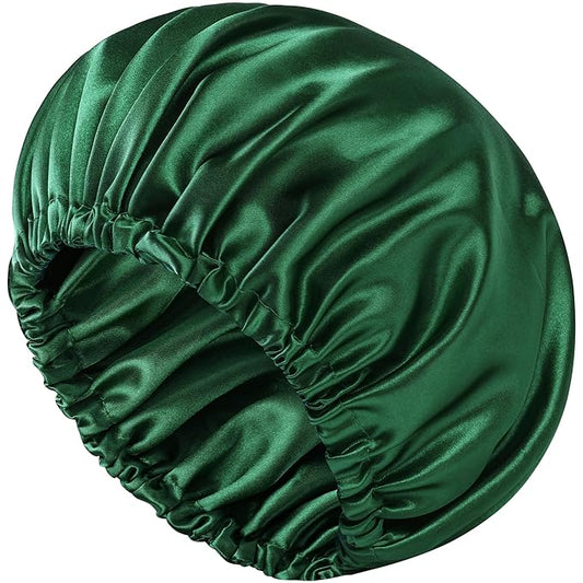 Satin Bonnet Double Layer Silk Bonnet for Sleeping Women Hair Care for Natural Curly