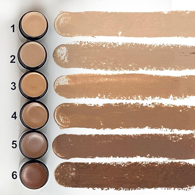 KODE Mens Concealer (Shade 5 of 6) Dark Circle Under Eye Cream Corrector, Multi-Use, Pimples, Scars, Rashes