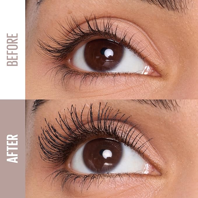 Maybelline Lash Sensational Body Washable Mascara, Volume and Length Formula for 24HR Lash Lift, Smudge and Clump-Resistant, Very Black