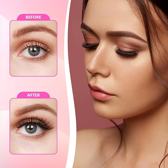YIDUO Lash Clusters Kit 100D+150D 10-18mm Cat Eye Eyelash Extensions Kit Volume Wispy C/D Curl Left & Right Individual DIY Lash Extension Kit with Glue |Tweezers |Removers |Eyelash & Eyebrow Brush