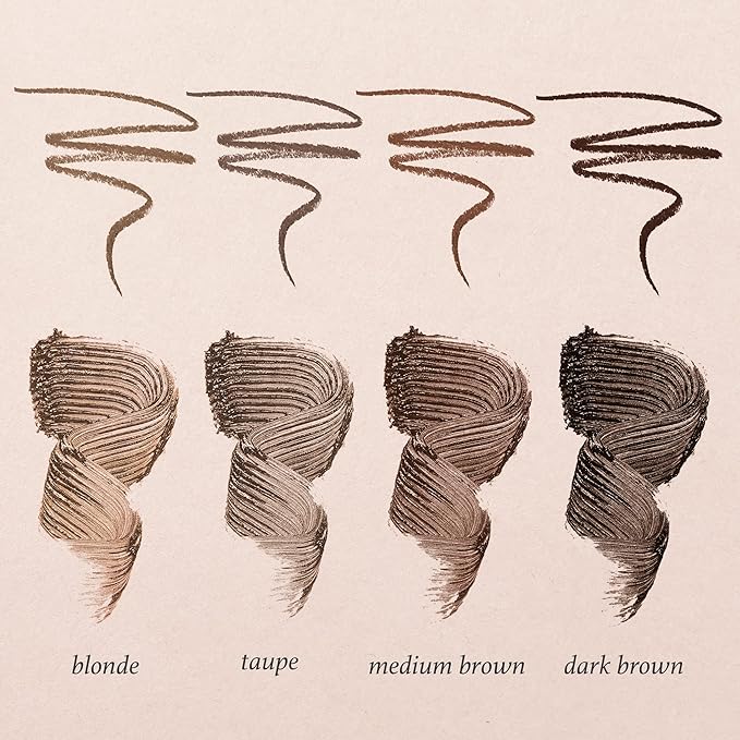 Julep Brow 101 Sculpting Pencil & Tinted Brow Gel Set - Dual-Ended Eyebrow Tool with Brush and Precision Tip - Long-Lasting, Waterproof Formula for Perfectly Defined and Tinted Brows -Medium Brown