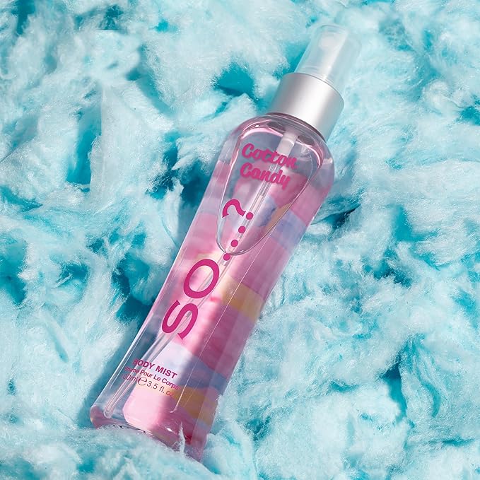 Cotton Candy Body Mist by So…? for Women - 3.5 oz Body Mist - Pack of 2