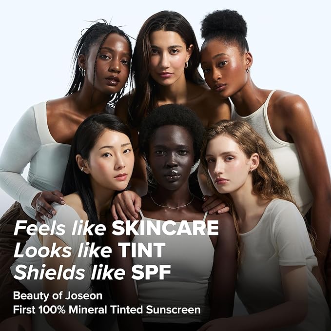 Beauty of Joseon Daily Tinted Fluid Sunscreen 12 Shades for Face Moisturizing Broad Spectrum SPF 40 Korean Skincare 50ml, 1.69 fl.oz #DY330