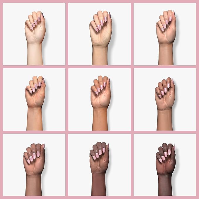 RARJSM Sheer Pink Gel Nail Polish Clear Pink GelPolish Natural Transparent French Manicure Shimmer Pigment Jelly Nail Gel Varnish Curing Requires Single Bottle 15ml for Home Salon Nail Art DIY