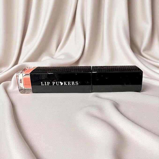 Plump Crush Lip Plumper, Sheer Nude Pink, Paraben-Free, High-Shine Finish, Plumping & Hydrating with Hyaluronic Acid, Collagen, Peptides