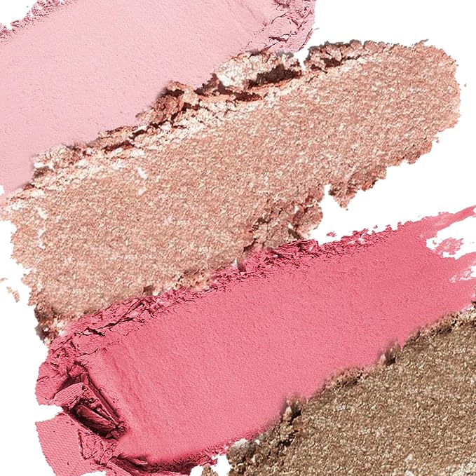 Boobeen 9 Colors Eyeshadow Palette - Matte and Shimmer Makeup, Highly Pigmented Creamy Eye Shadow Powder, Create a Neutral Eye Look, Long Wearing，Easy to Build Dramatic Glamour Looks