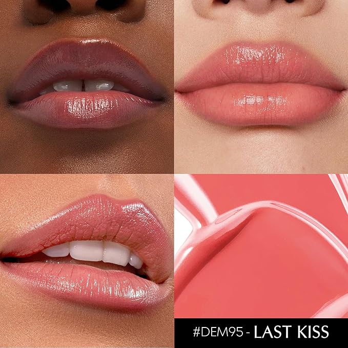 Nude Pink Lipstick for Women Hydrate Cream Lipstick Moisture Lip Gloss Sheer-Medium Coverage Shine Tinted Lip Balm for Dry Lips, DM95 Nude Pink