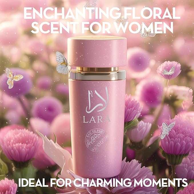 A CENTER Perfume Set for Women - 3PCS Floral Long Lating Fragrance with Jasmine, Rose & Lily of the Valley | 3.4 Fl Oz Each Women Cologne Gift Set (Sarah Candy/Ka Mango Punch/Lara)