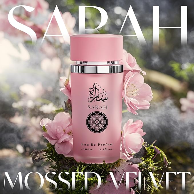 A CENTER 4PCS Perfume Set for Women - Floral Fragrance Gift Set with Vanilla,Sweet Fruity, Eau De Parfume| 3.4 Fl Oz Each(Sarah,Sarah Candy,Kiara,Kiara Candy)