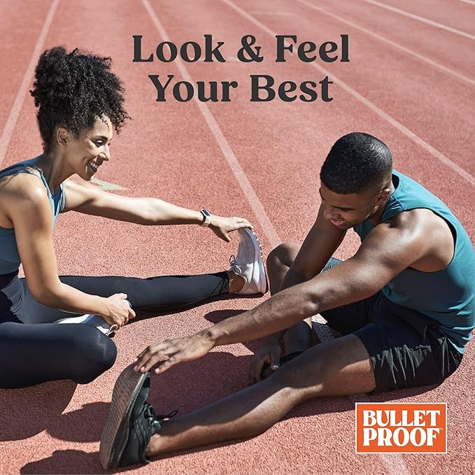 Bulletproof Chocolate Collagen Peptides Powder with MCT Oil, 14.3 Ounces, Grass-Fed Collagen Protein for Skin, Bone and Joint Support, Pasture Raised, No Added Hormones