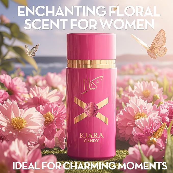 A CENTER Perfume Set for Women - Floral Long Lasting Fragrance with Jasmine, Rose & Lily of the Valley | 3.4 Fl Oz Each Women Cologne Gift Set (Sarah Candy,Ka Candy,KaPink)