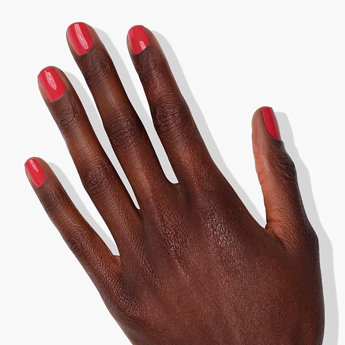 LONDONTOWN lakur Nail Polish - Chip-Resistant, Non-Toxic, Conditions & Hydrates Nails | Glossy Sun-Kissed Blush Pink, Flushed Cheeks, .40 fl oz