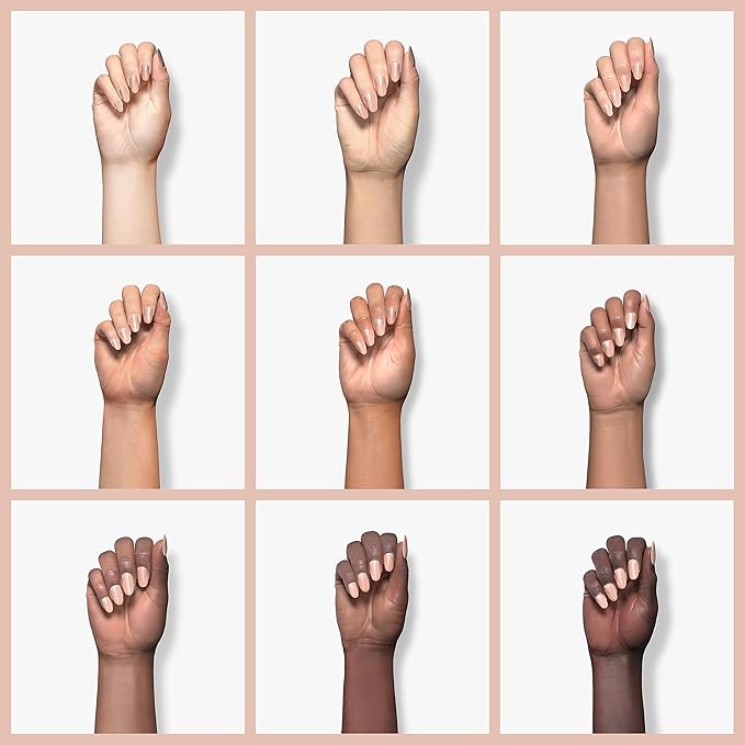RARJSM Nude Pink Gel Nail Polish - Neutral, Transparent, French, Milky Pink Skin Tone - Sheer Light Pink Gel Nail Varnish - UV LED Cured, Soak Off - Home Salon DIY - 15ml Single Bottle