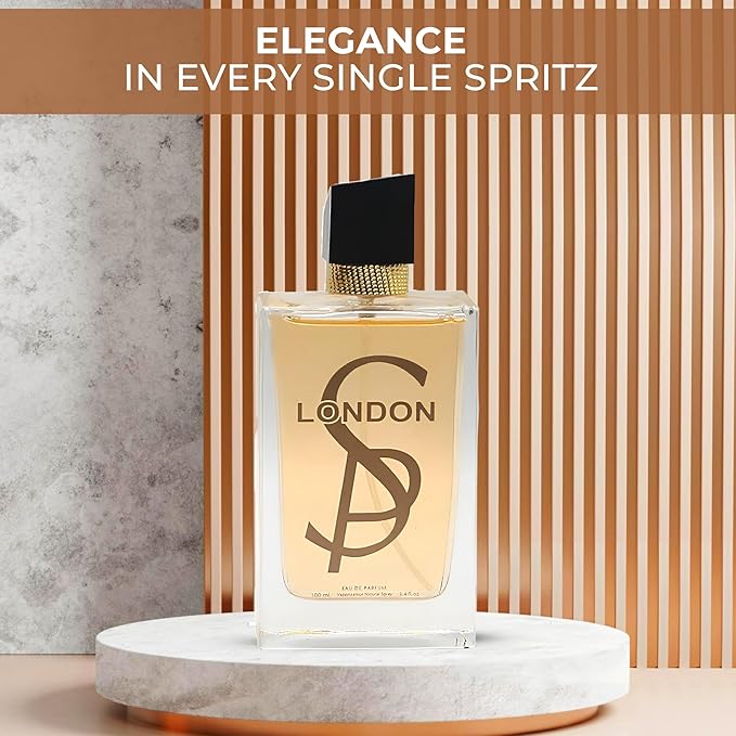 AFLUXE Women's Perfume Combo Set Milano Women&London Floral Fruity Fragrance Eau De Parfum Elegant 100ml Bottle Natural Spray Each for Daily Used