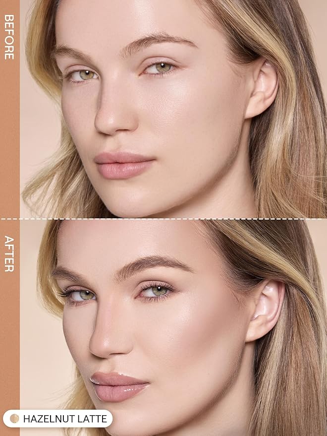 SHEGLAM 2-in-1 Contour & Highlight Stick Cream Waterproof Contour Stick-Hazelnut Latte