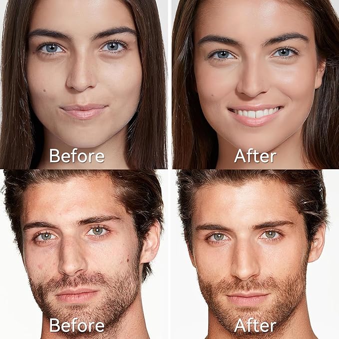 KGAJSGH Foundation Stick Full Coverage, Moisturizer Light Matte Contour Stick, Skin Beauty Balm, Instant Concealer Makeup for Women Men