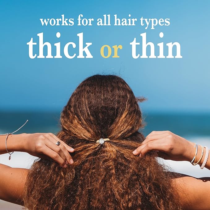 K'lani Hair Tie Bracelets for Women - Elastic Hair Bands That Double as Stylish Jewelry - Protect - Large