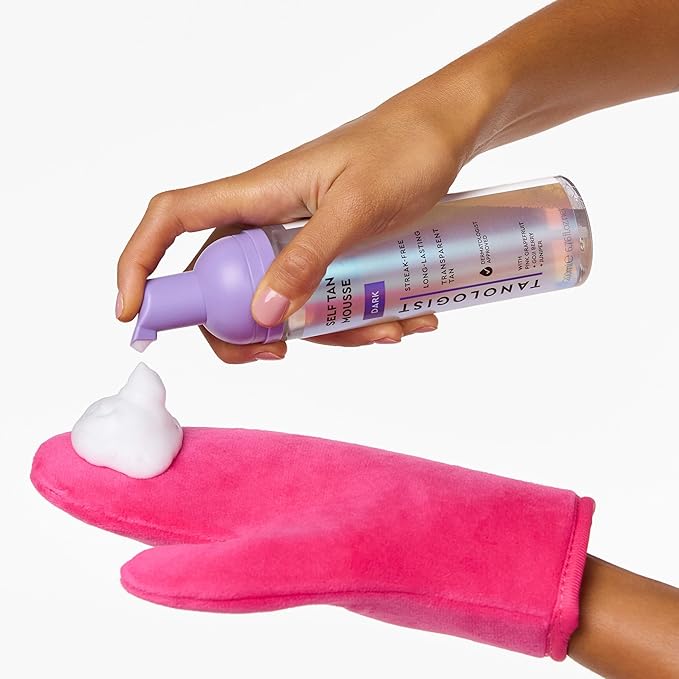 Tanologist Medium Self Tan Mousse, Self-Tanning Mousse, Streak-Free, Natural Glow, No Fake Tan Smell Or Orange Tone, Long Lasting, Clean Ingredients, Vegan, 6.76 fl. oz/200 ml Bottle