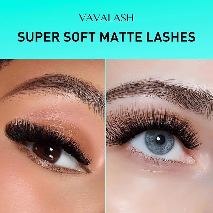 Shimmy-free Lashes Extenisons Self Fanning Eyelash Extensions 0.03 0.05 Turbo Volume Lashes C/CC/D Curl 11mm True Matte Black Lash Extensions Professional Volume Eyelashes (0.03-CC-11mm)
