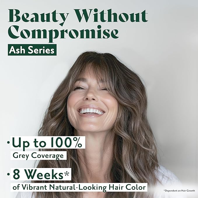 Herbatint Permanent Hair Dye For Women - 5C Light Ash Chestnut - For Up To 100% Gray Coverage of Resistant Gray Hair - Ammonia-Free, Alcohol-Free & Vegan - Salon Influenced Hair Color 5.75 fl oz