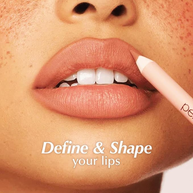 PERSONA Cosmetics Lip Liner | Creamy, Long-Wear Matte Pencil with Jojoba Oil | Hydrating & Easy to Apply | Shapes, Defines & Contours Lips | Vegan, Cruelty-Free, Paraben-Free | Made in USA, Mauve