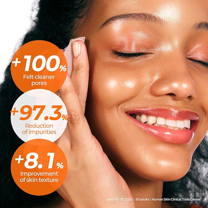signiq Peptide Pore Renew Pad, Pore Purifying and Firming, Peptide, 0.2% BHA, Mini-Embossed Toner Pads for Glass Skin, Korean Skincare (70 Pads, 160ml, 5.41 fl.oz.)