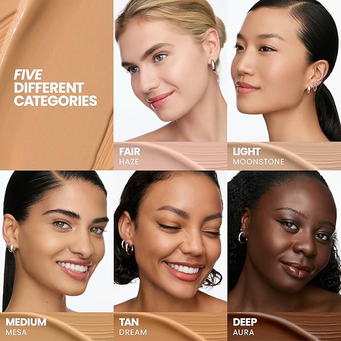 Wonderskin Hyper Bond All-Day Stay Serum Foundation – Waterproof, Transfer-Proof, 24HR Longwear Face Makeup with Niacinamide & Hyaluronic Acid – Lightweight, Natural Finish (Nova)