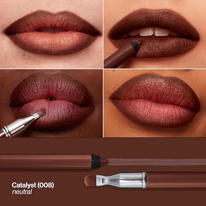 Revlon ColorStay Multi-Liner, Creamy Formula, Multiuse For Lips, Eyes & Face, Precision Brush for Easy Blending, 008 Catalyst