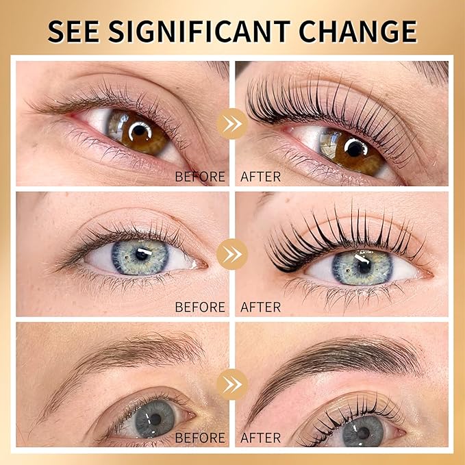 DONG RHYME Lash Lift Kit Eyelash Perm Kit, Professional Plant Extract, Lifting & Curling for Eyelashes, Semi-Permanent Salon & DIY Home Use Eyelash Lift Kit for Beginners