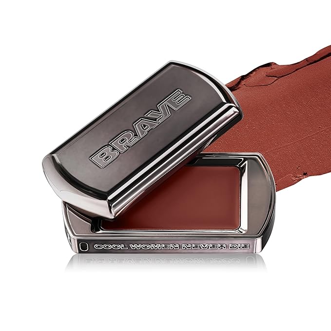 BRAYE LIPSLEEK BLUR | Blush for Cheeks & Lips, Korean Makeup Blush, Cool Lip and Cheek Balm, Vegan Cream, Lightweight w/Blendable & Buildable Makeup, Natural Look 05 HARDY 0.08oz