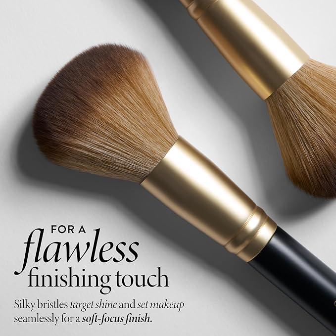 LAURA GELLER NEW YORK Cosmetic Professional Makeup Brushes - Cruelty-Free - 11 Setting Powder Brush