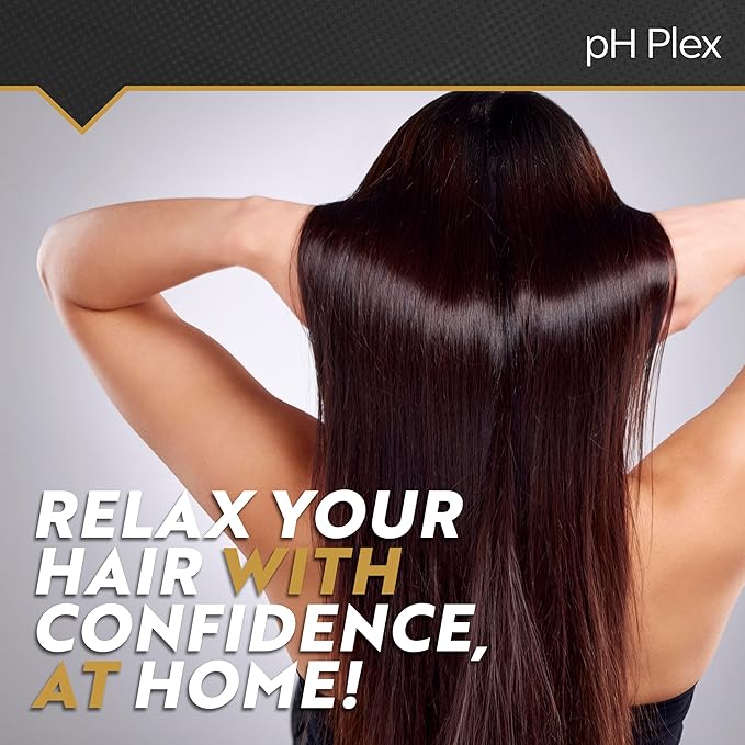 pH Plex Stabilizing Nourishing Mask - Fortifies Relaxed Hair Between Treatments - Salon Quality Results - 1 Double Sachet