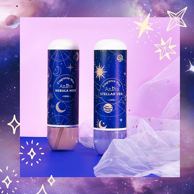 Azulfra Body Spray for Wowen, Hair & Body Fragrance Mist, Long Lasting Fragrance Spray, 4 fl.oz Stellar Veil