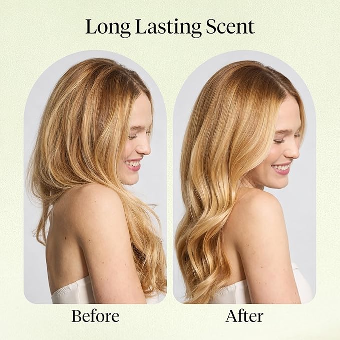 Kitsch Hair Perfume for Women - Pistachio Latte | Clean, Deodorizing & Patented Odor-Eliminating Technology Hair Spray & Body Mist - Freshen Hair, Body & Pillows - Coconut & Warm Coffee Scent - 50mL