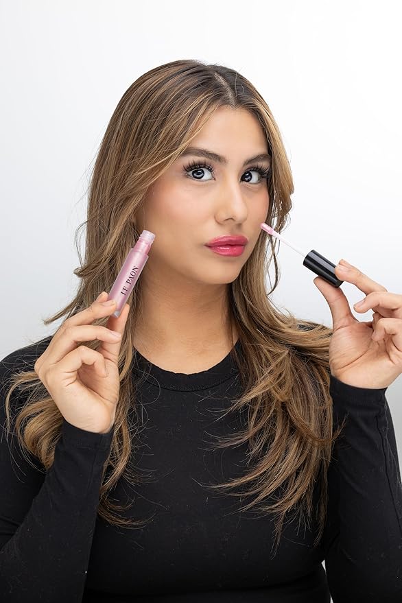 LePaon Cosmetics Pout Cloud Lipgloss – Long-wear, Transfer-Proof Matte Lipstick with High Pigment Payoff – Infused with Vitamin E for Extended Hydration (Halo)