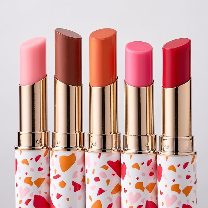 Lip Balm – Long-Lasting Hydration with Natural Color – Korean Beauty, Oasis Plant Complex, Silicone-Free, Vegan & Cruelty-Free Lip Care (002 Blush Pink)