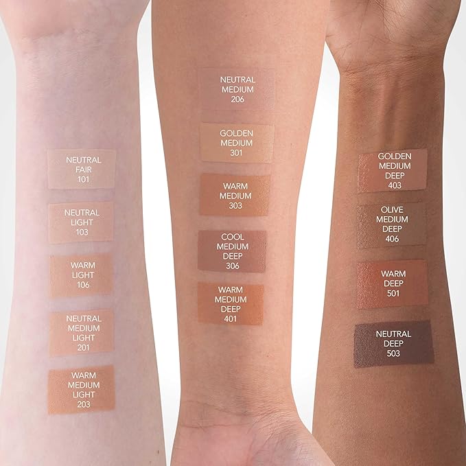 CLE Cosmetics CCC Cream (Warm Medium Light 203 / SPF 50) - Color Correcting With Sunscreen - Lightweight, Hydrating Foundation - BB & CC Hybrid - Light to Medium Coverage - 1 fl oz