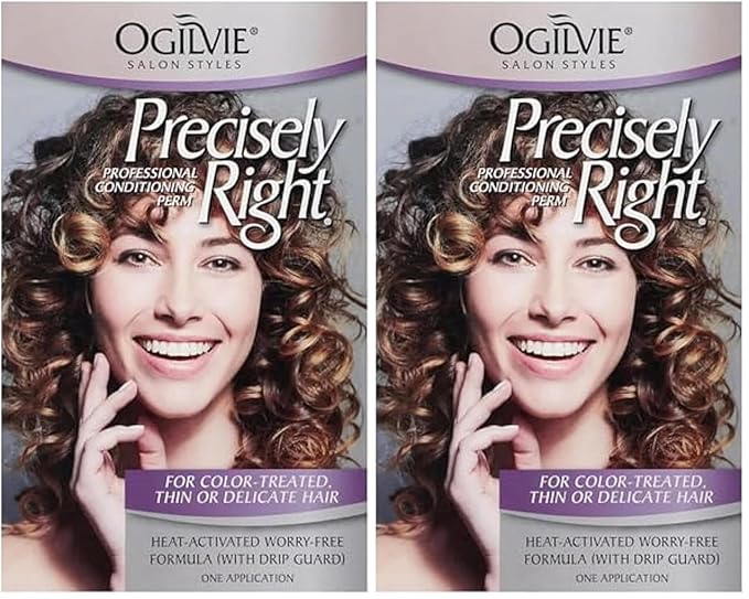 Ogilvie Salon Styles Professional Conditioning Perm for Color Treated, Thin or Delicate Hair (Pack of 2)